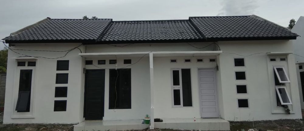 foto tampak rumah tipe 36 perumahan GRIYA CITRA PMC