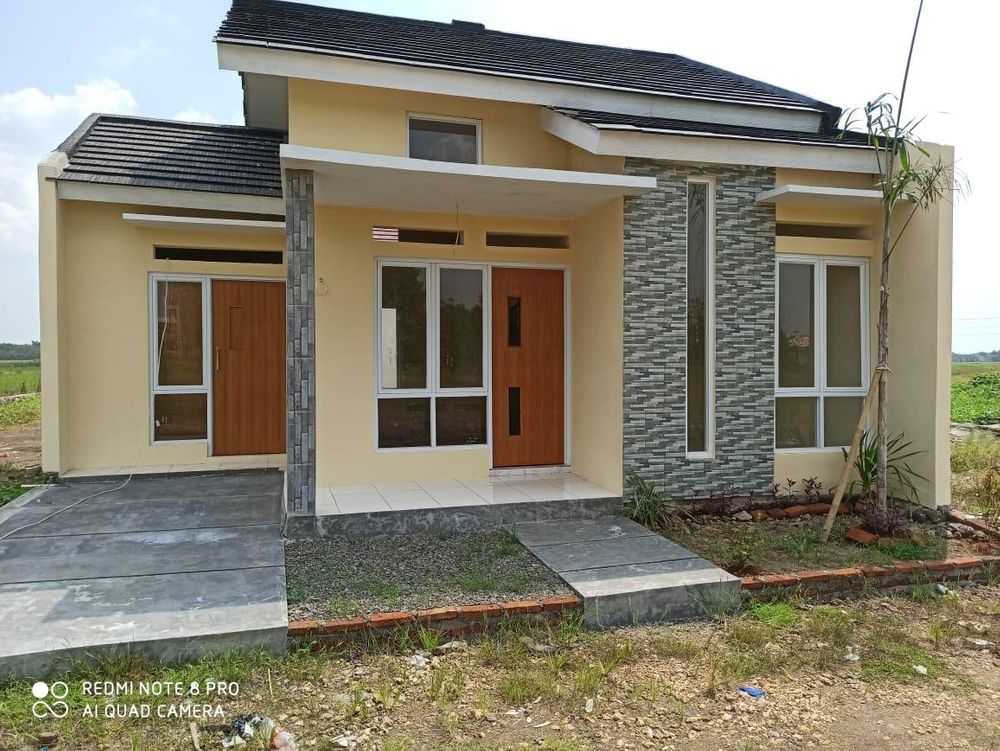 foto tampak rumah tipe RUMAH 45/80 perumahan Griya Tanjung Asri