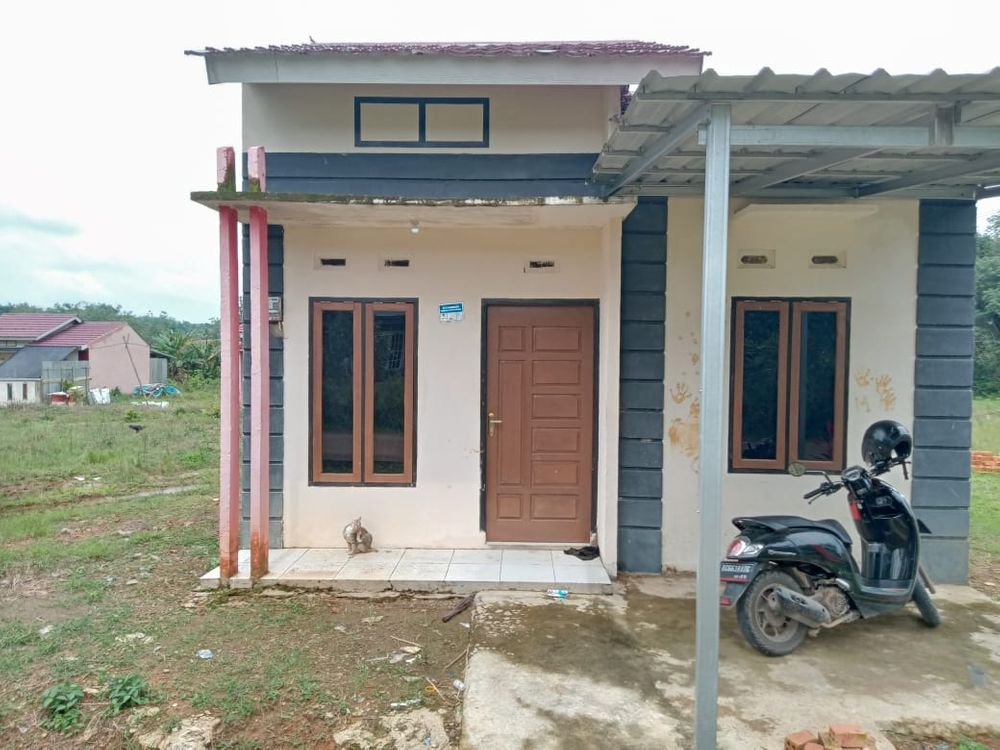 foto tampak rumah tipe 36 perumahan ALAM HIJAU 4 SUKOMORO