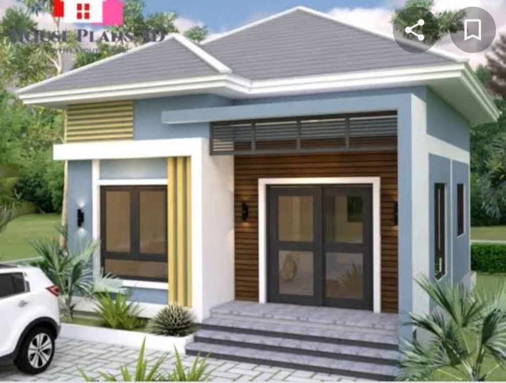 foto tampak rumah tipe 36/108 perumahan Griya Astina