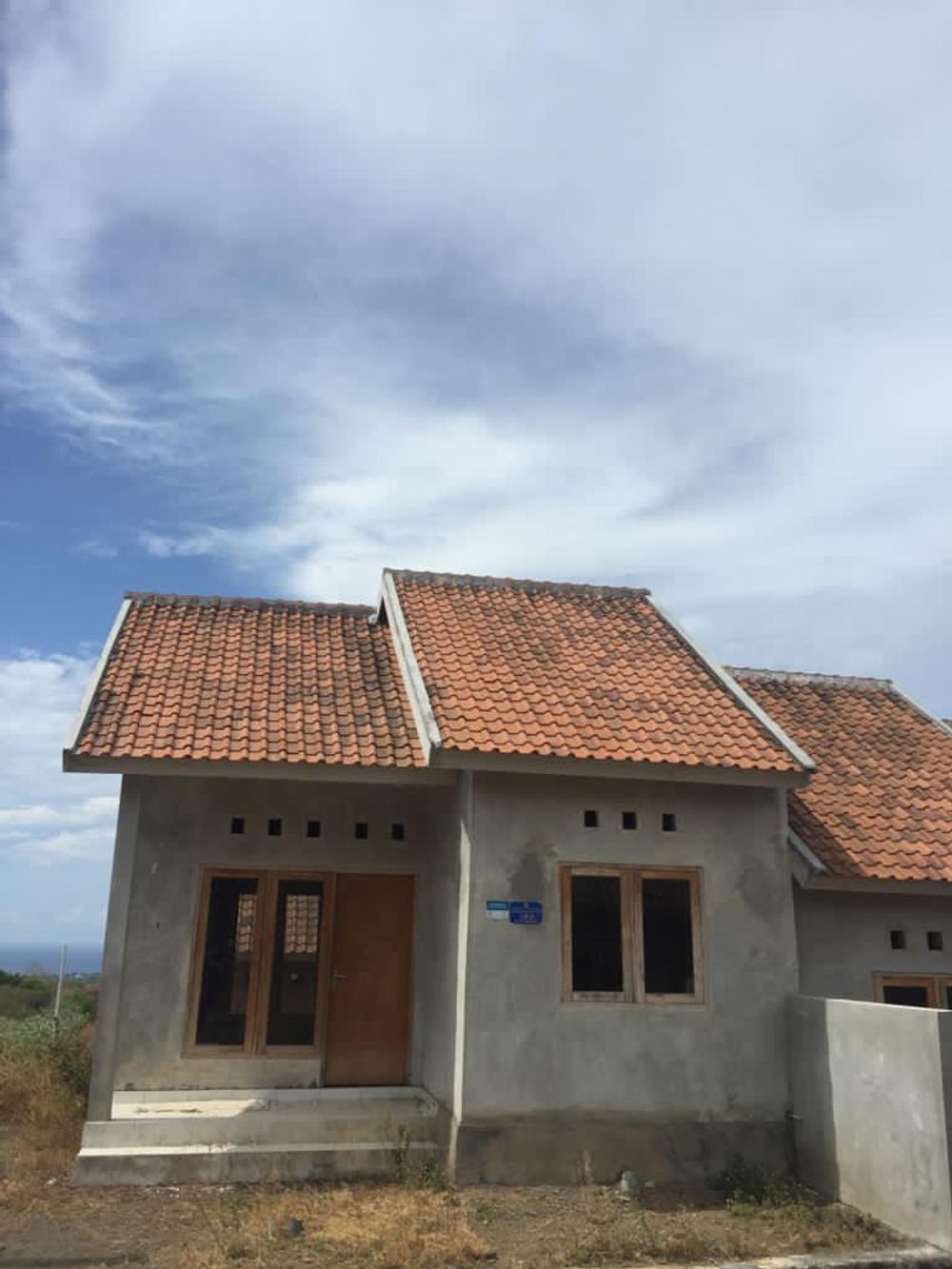 foto tampak rumah tipe 36 perumahan PERUMAHAN ANUGRAHA TAMA BULIAN