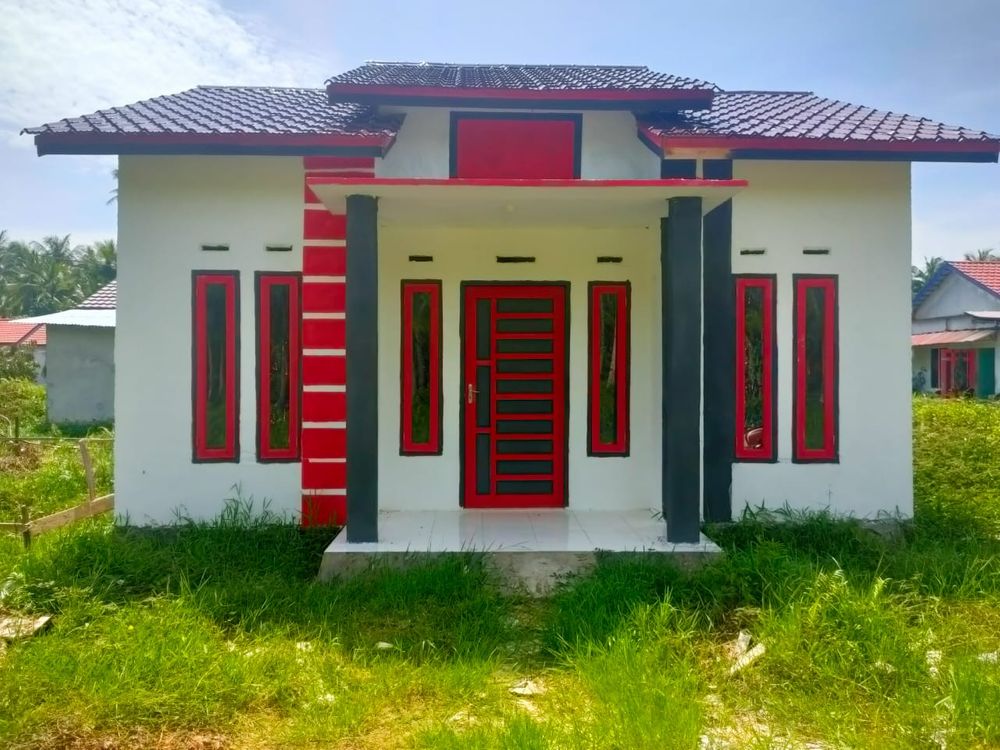 foto tampak rumah tipe 36 perumahan GAVRILLA 2