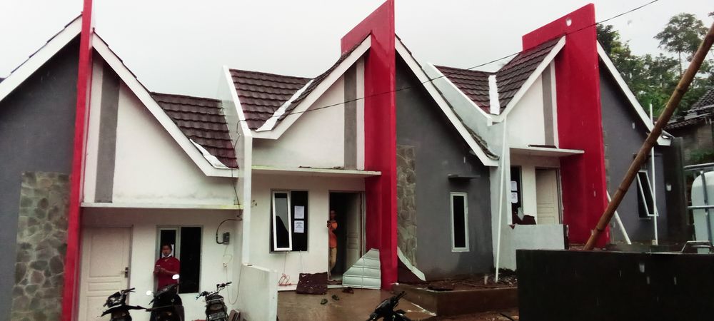 foto tampak rumah tipe 36/60 perumahan GRHA MULIA ASRI V