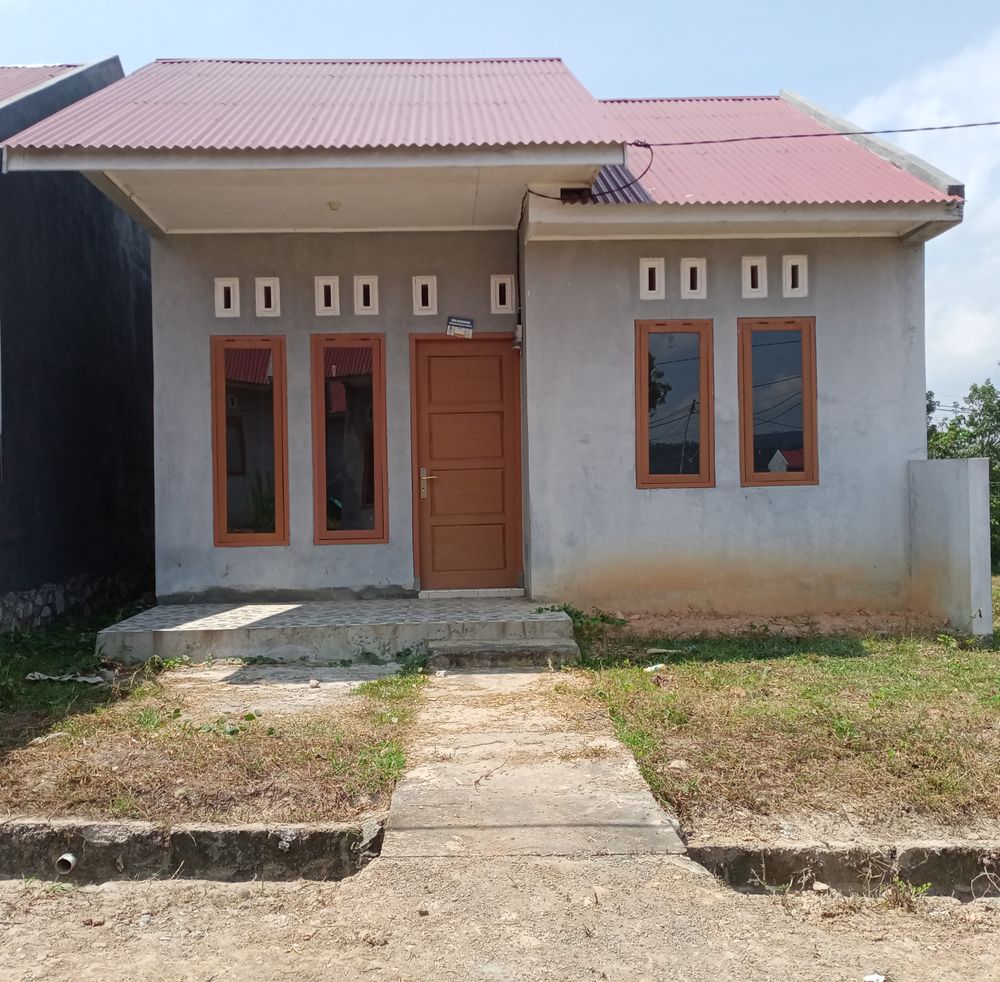 foto tampak rumah tipe 36/98 perumahan Perumahan Bumi Nuansa Permai