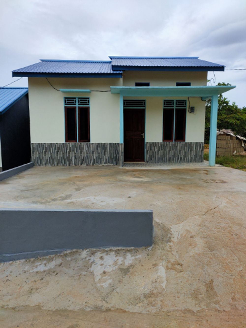 foto tampak rumah tipe 36 perumahan KAMARUK INDAH PERMAI 2