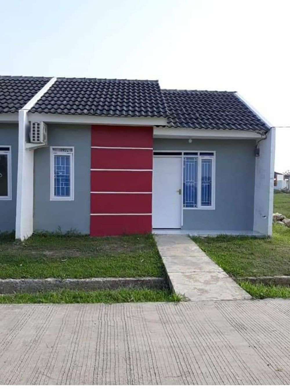 foto tampak rumah tipe VMA2 D1 perumahan Vila Mas Asri 2