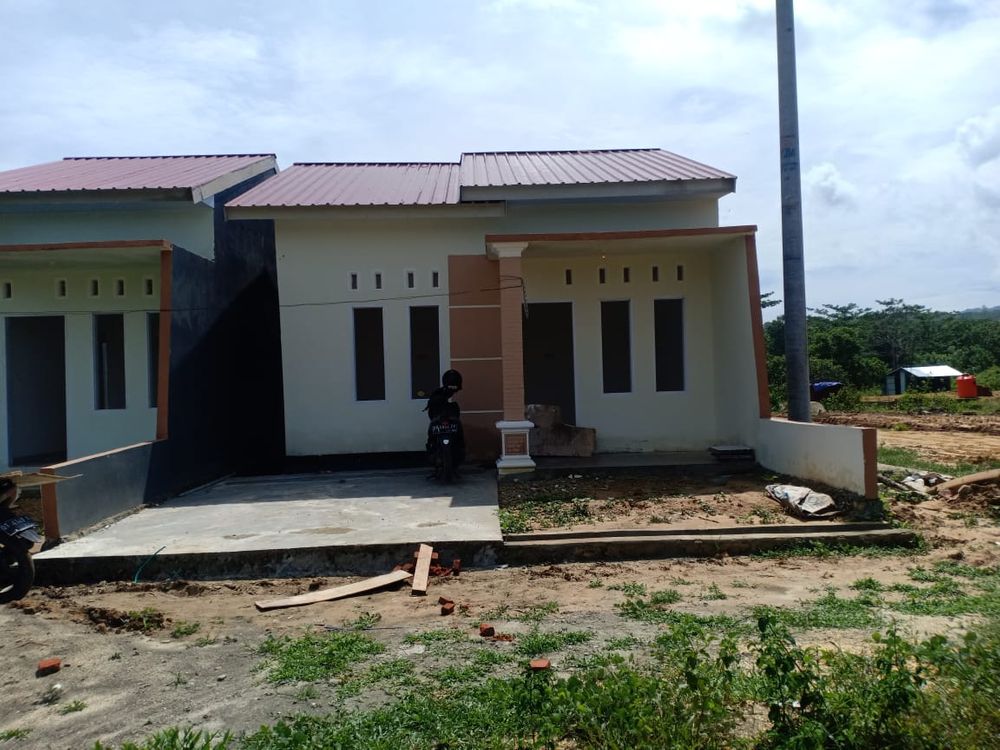 foto tampak rumah tipe 36 perumahan PURI ANDUONOHU