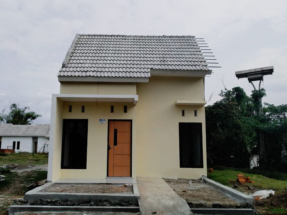 foto tampak rumah tipe 33 perumahan WALISONGO RESIDENCE 