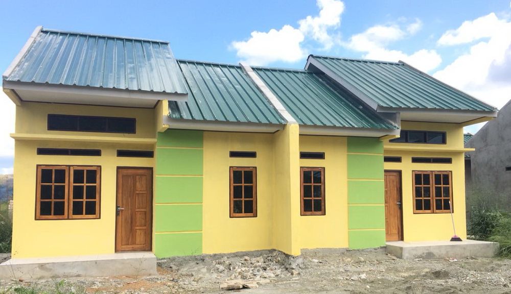 foto tampak rumah tipe T 36 perumahan DOYO BARU PERMAI