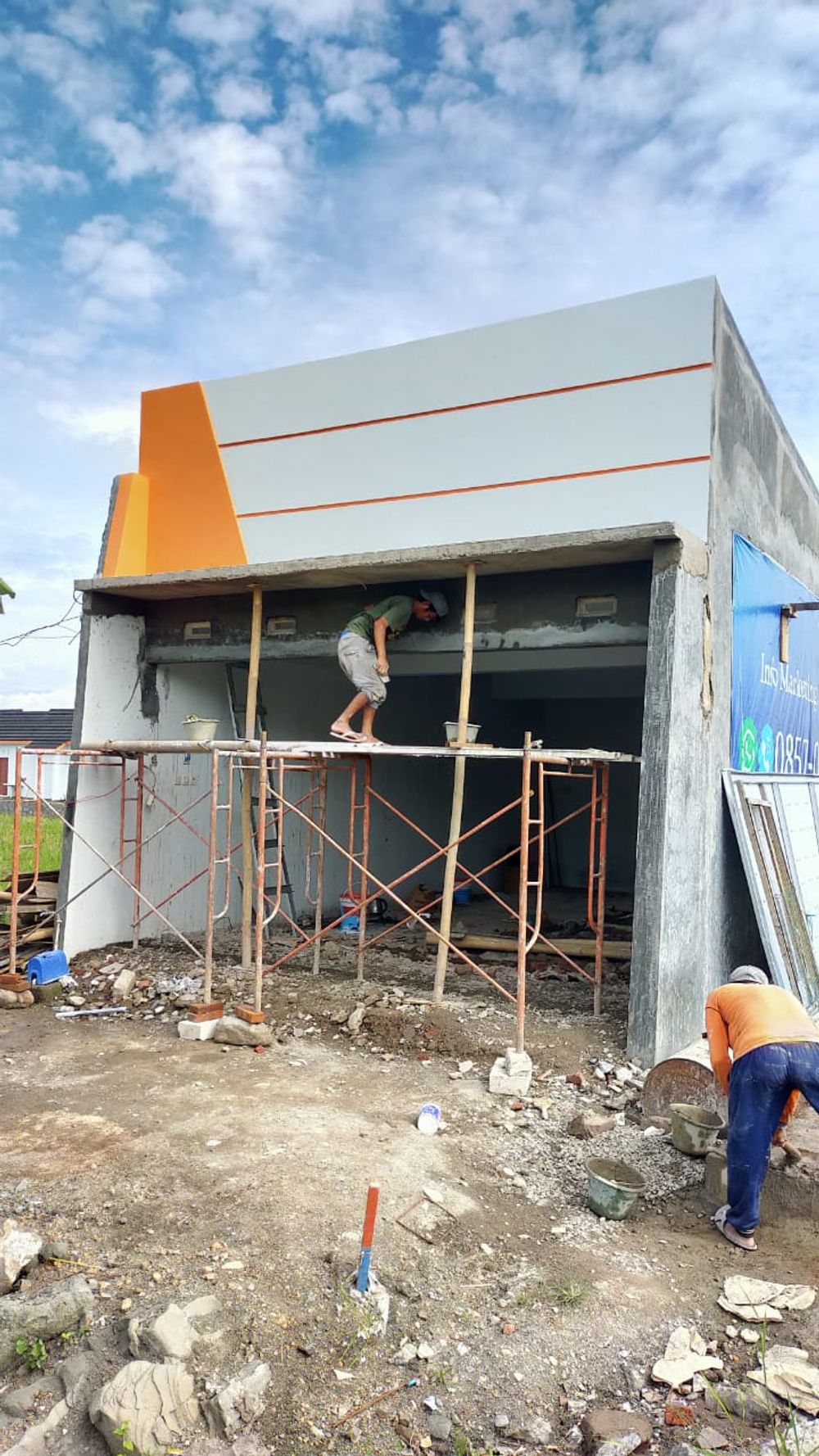 foto tampak rumah tipe Ruko perumahan Sulthan Residence