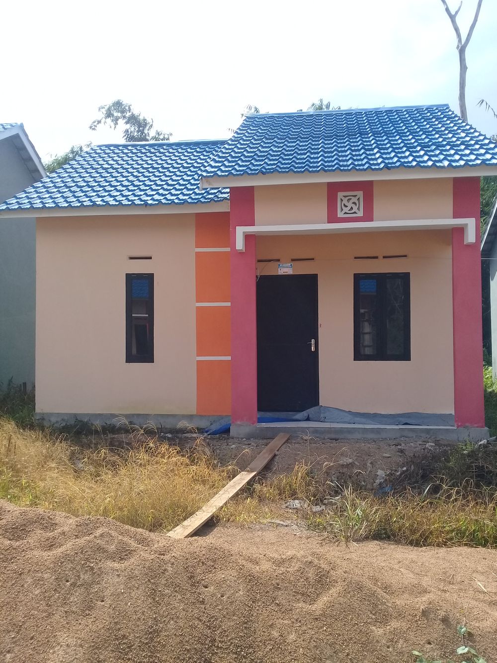 foto tampak rumah tipe 36 perumahan Zain permai 3