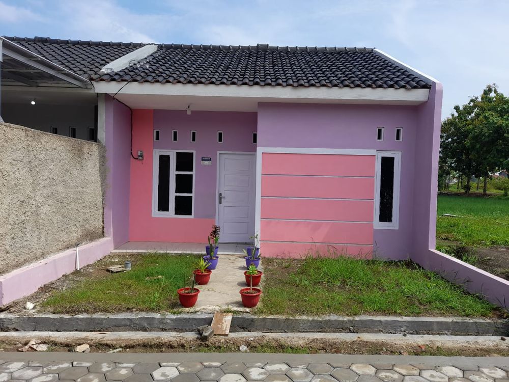 foto tampak rumah tipe Subisidi Terjual perumahan Perumahan Bumi Sejahtera Kemantran