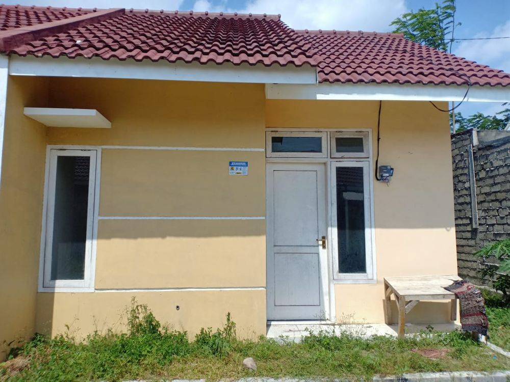 foto tampak rumah tipe 30/60 B perumahan GREEN PRATAMA