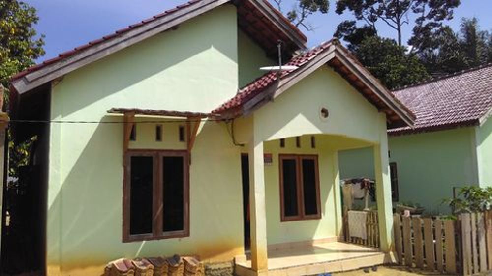 foto tampak rumah tipe 36 perumahan Perumahan Mitra Lestari