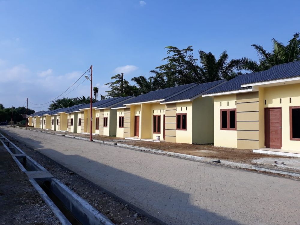 foto tampak rumah tipe 36/98 perumahan Perum. Griya Mitra Sarana Asri