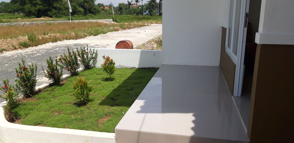 foto tampak rumah tipe 36/60 perumahan Griya Pratama Residence
