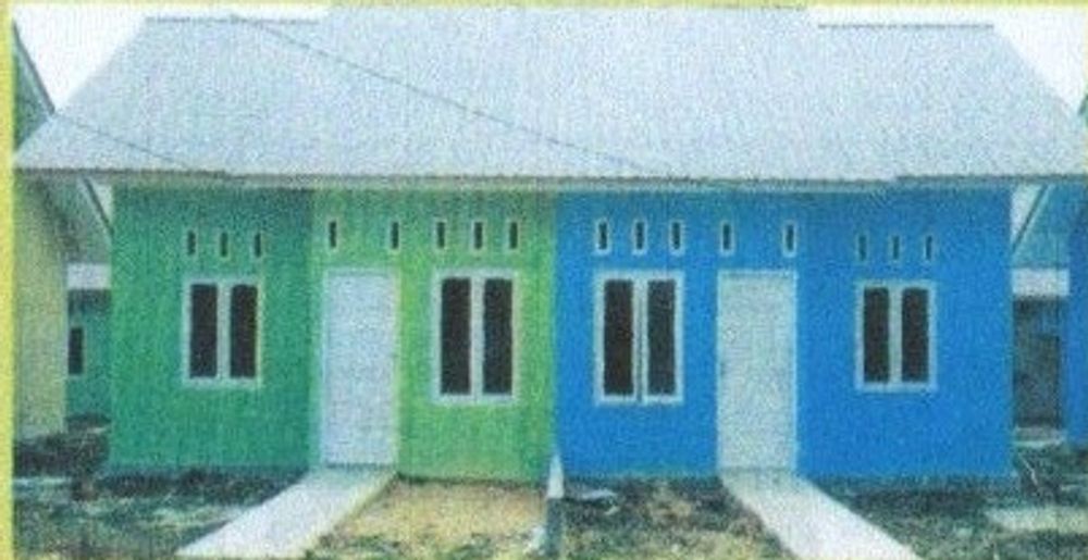 foto tampak rumah tipe 36 perumahan GRIYA PERMATA INDAH