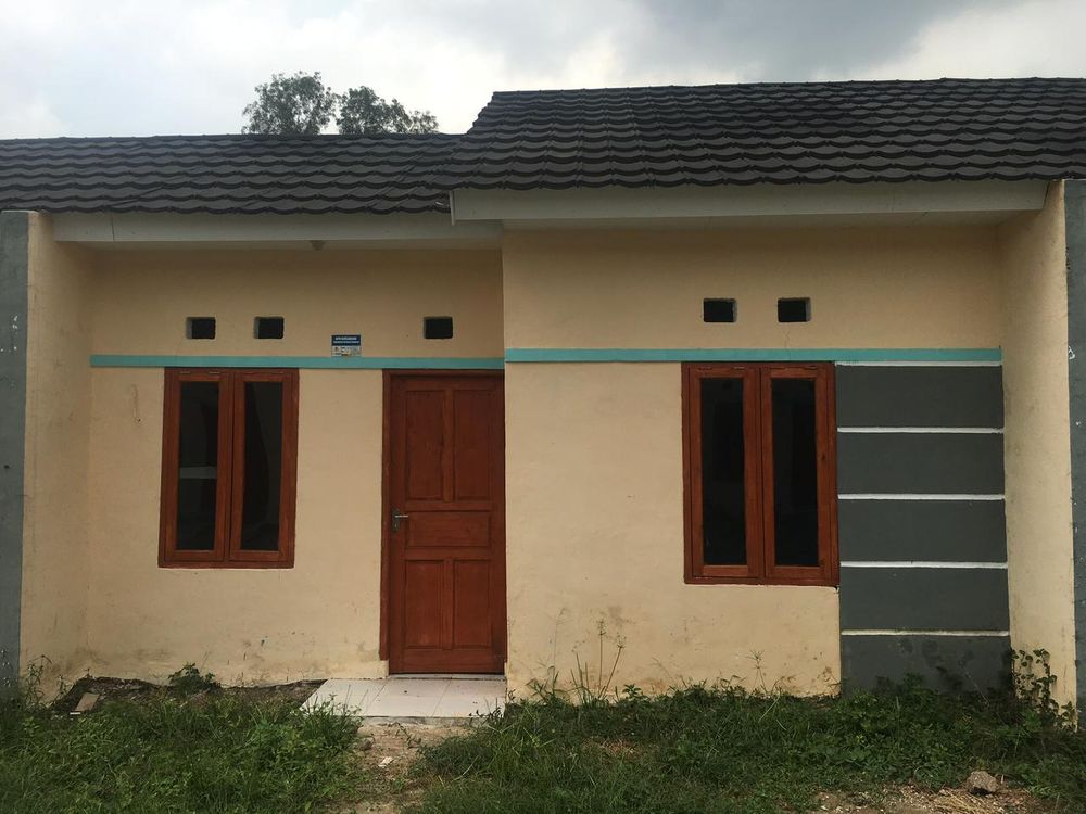 foto tampak rumah tipe 29/60 perumahan Villa Sakura Cikarang 