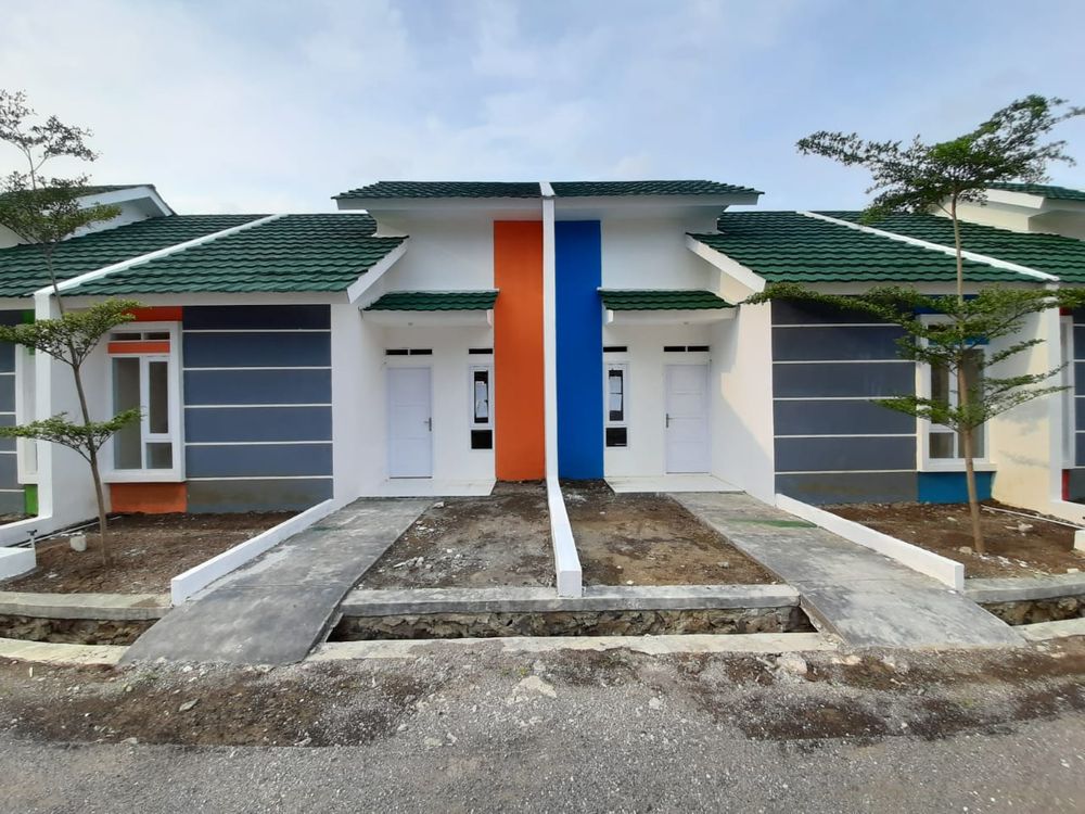 foto tampak rumah tipe subsidi perumahan PESONA PATROL VILLAGE