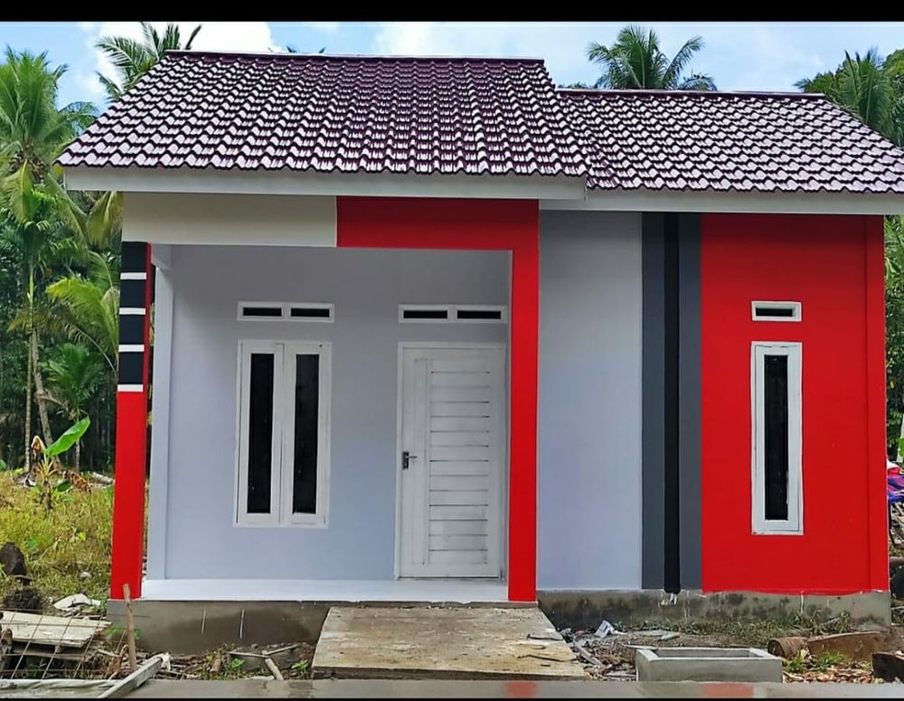foto tampak rumah tipe 36 perumahan Amy Permai 6