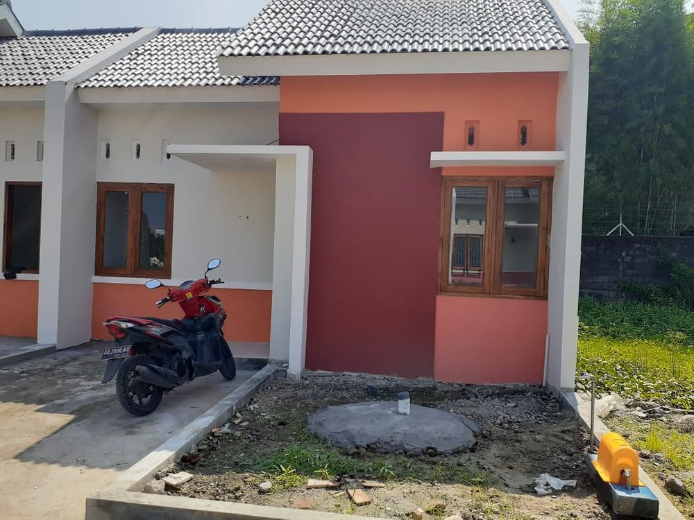 foto tampak rumah tipe 27/79 perumahan Graha Sejahtera Tempel