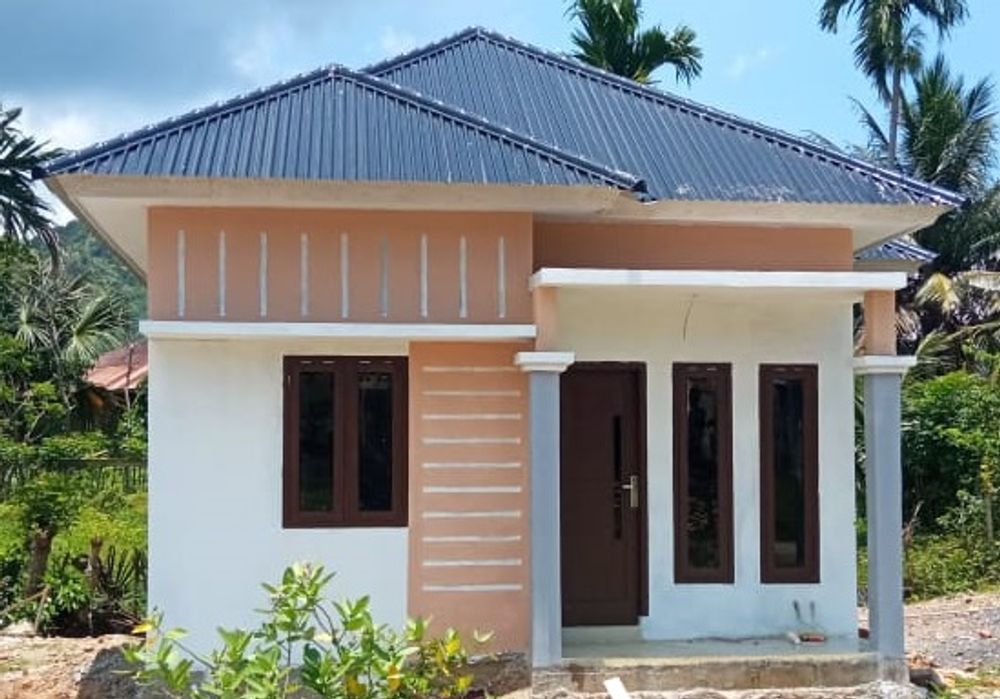 foto tampak rumah tipe 36 perumahan SEPAKAT RESIDENCE PASHEU BETONG