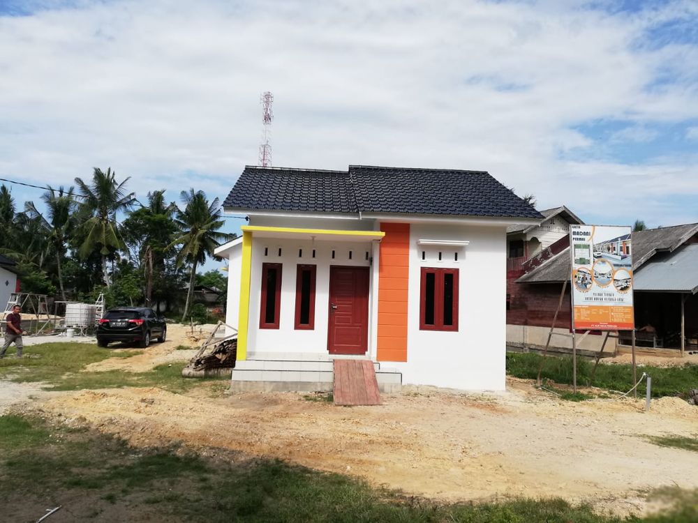 foto tampak rumah tipe Rumah 36/115 perumahan GRIYA MADANI PERMAI