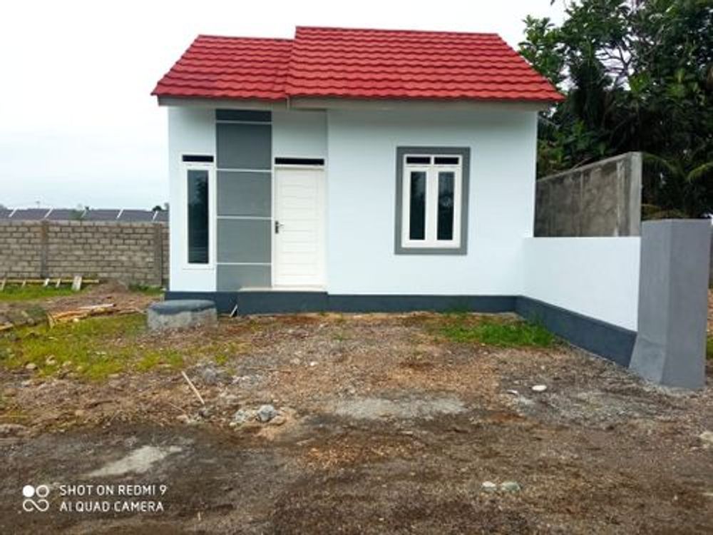 foto tampak rumah tipe 27/70 perumahan VILLA WISATA REGENCY