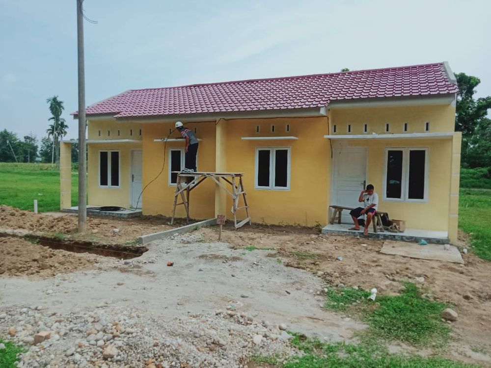 foto tampak rumah tipe 36 perumahan Namura Indah