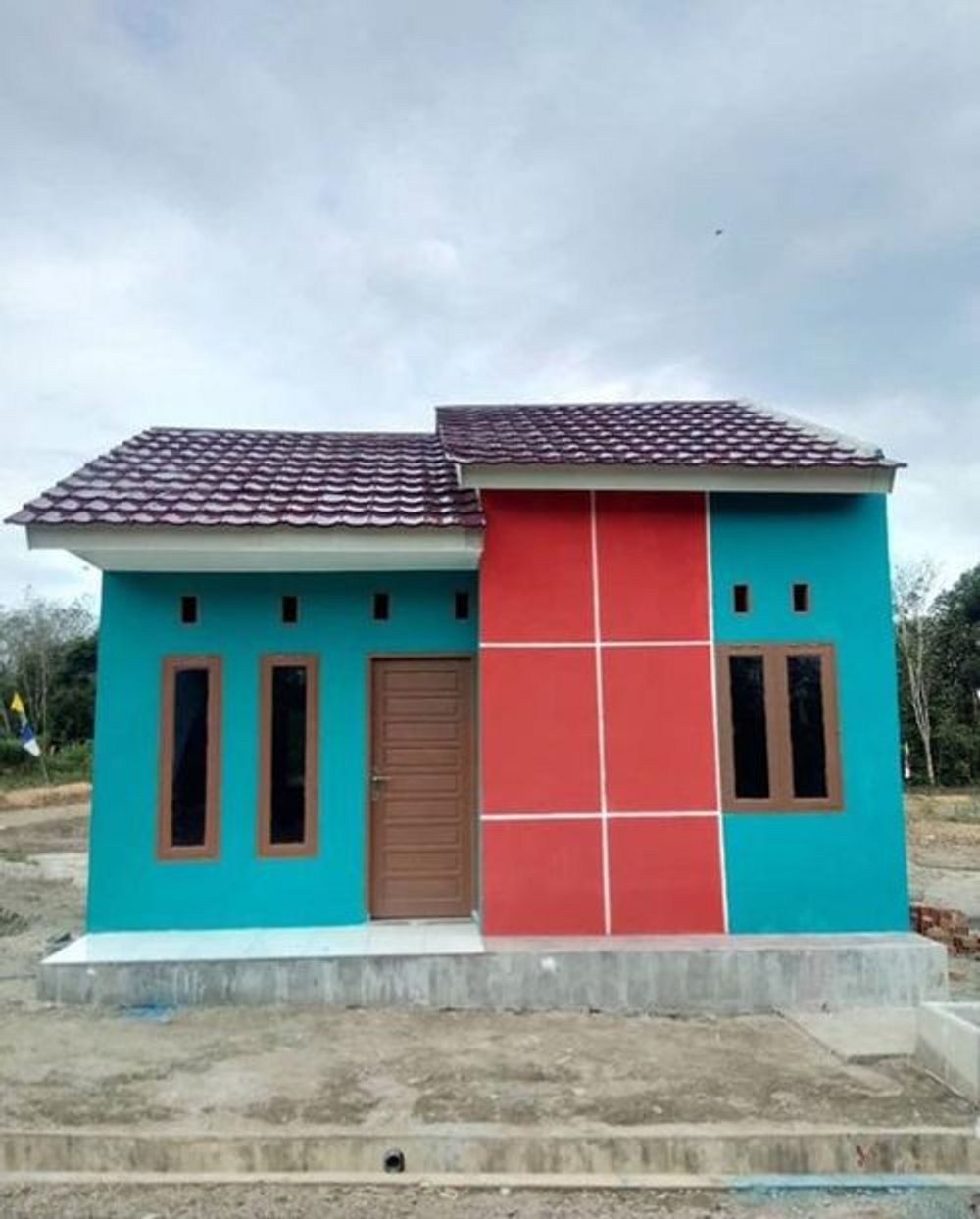 foto tampak rumah tipe 36/98 perumahan GRIYA PUAN AMIRA