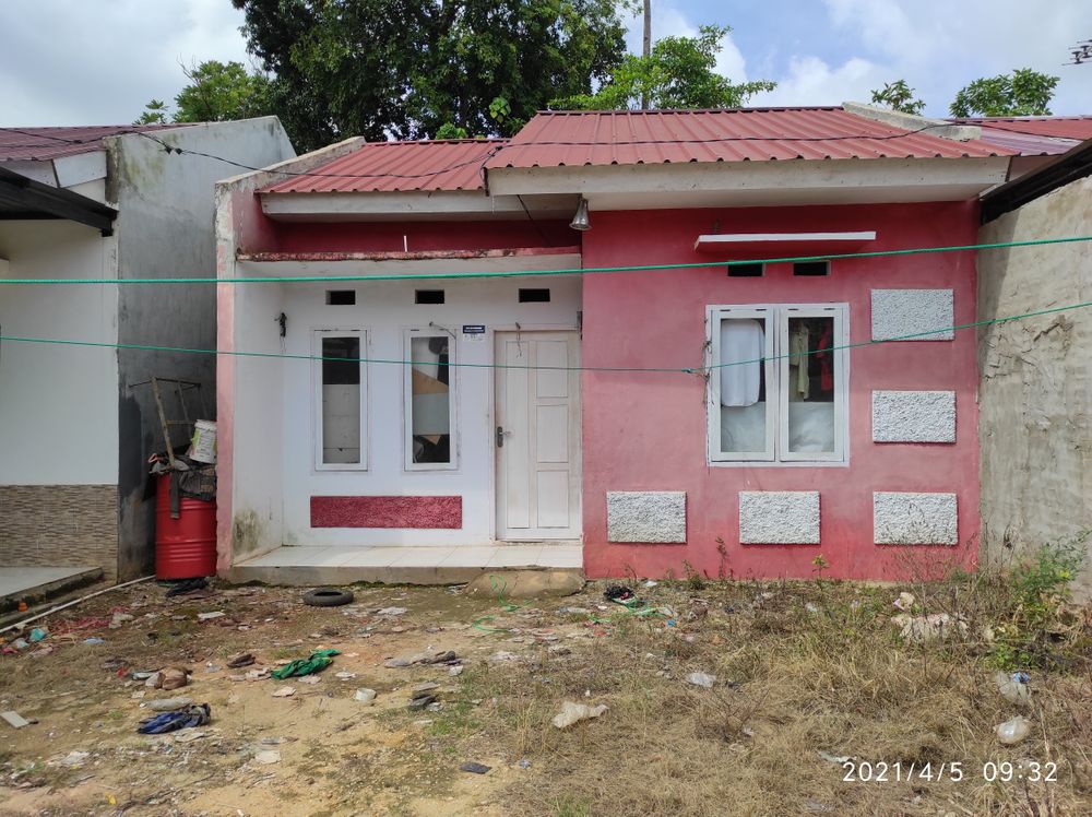 foto tampak rumah tipe 36 perumahan TITA INDAH 1