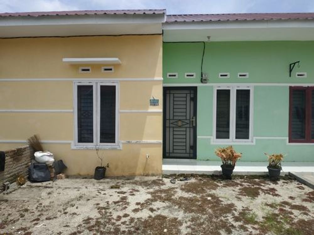 foto tampak rumah tipe 36/72 perumahan PESONA PANDAWA 3