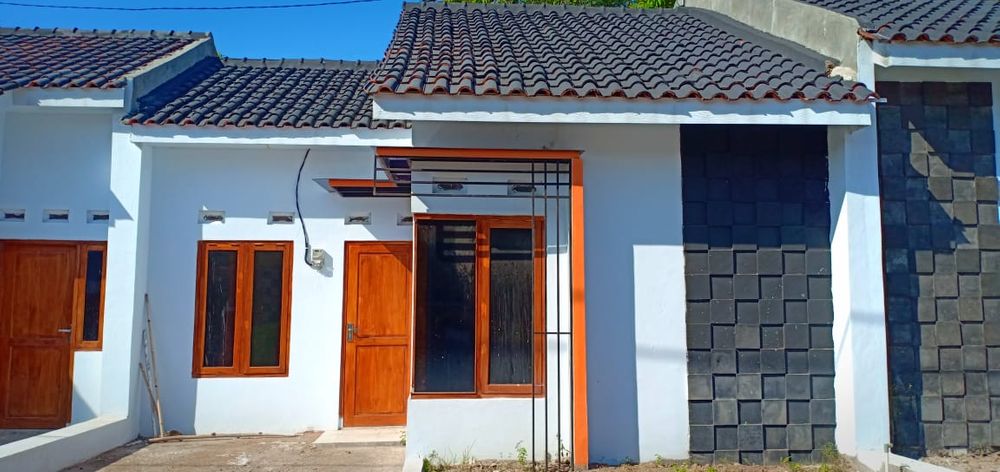 foto tampak rumah tipe 36/70 perumahan Griyo Afa Pesona