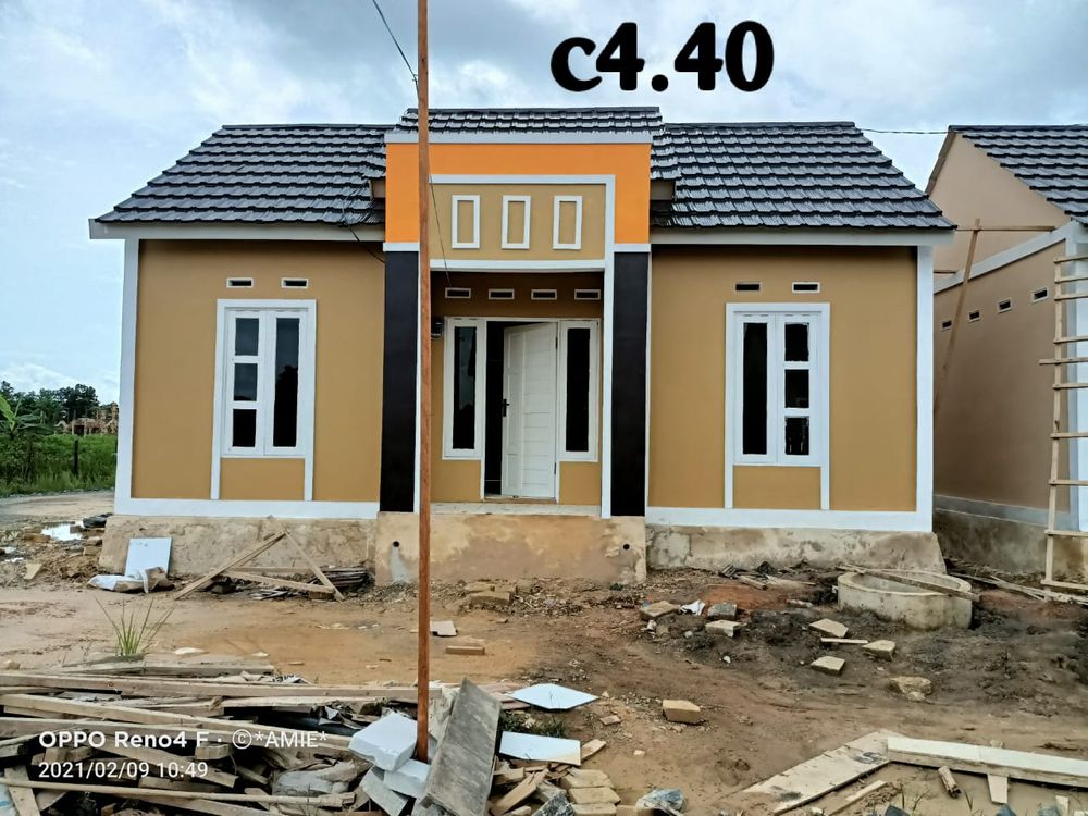 foto tampak rumah tipe 36 perumahan ALIF AZHAR PERMAI