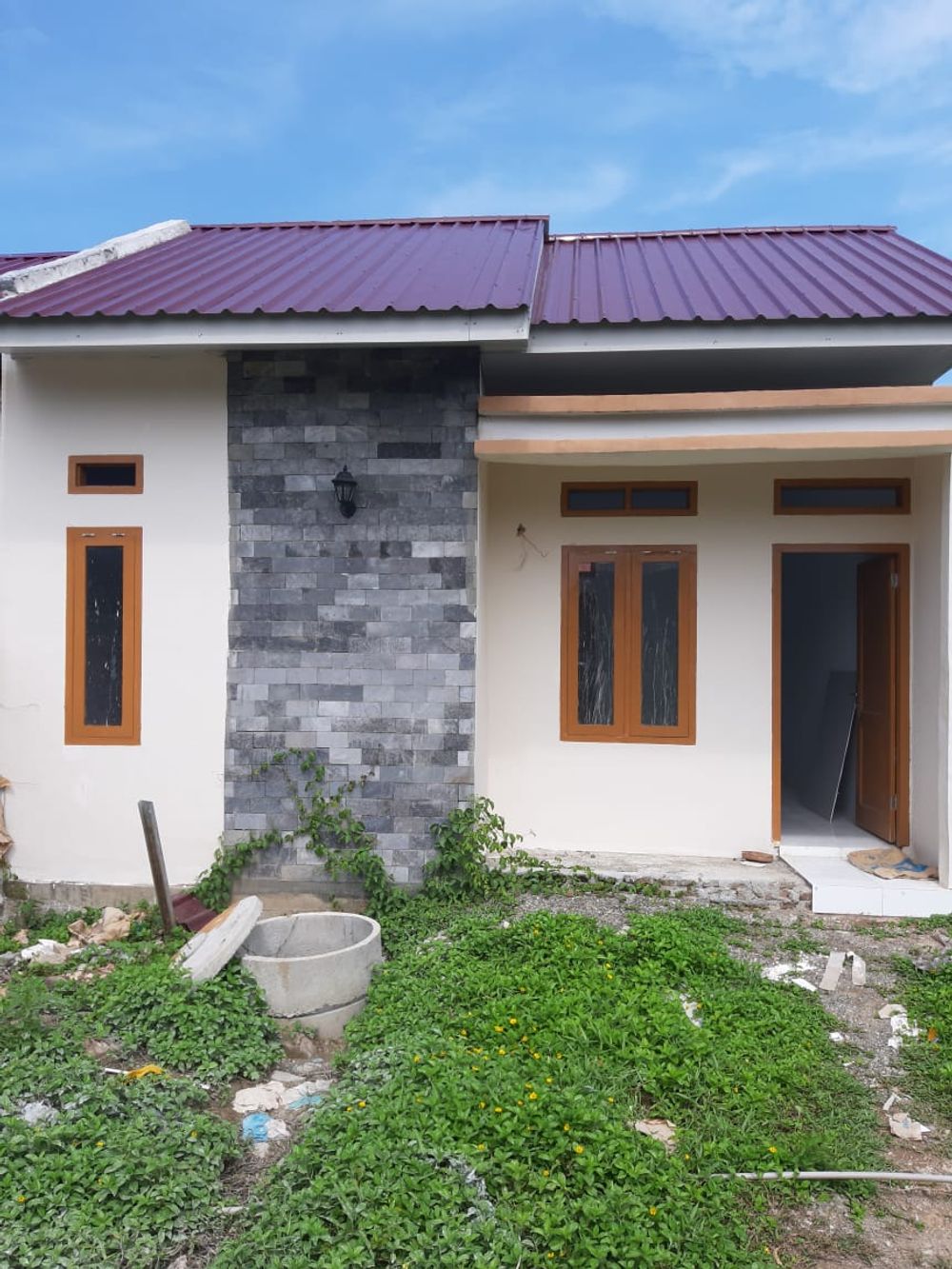 foto tampak rumah tipe pie 36 perumahan PIE RESIDENCE