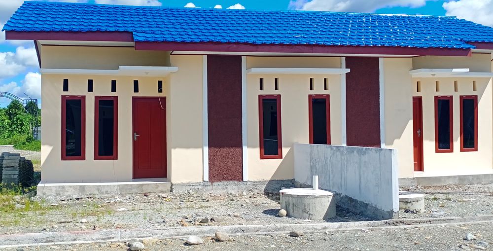 foto tampak rumah tipe 36 perumahan GRIYA INTAN 1