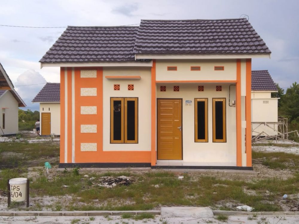 foto tampak rumah tipe 36 perumahan CITRA BARITO 3
