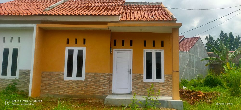 foto tampak rumah tipe subsidi perumahan PERUMAHAN GRIYA INTAN