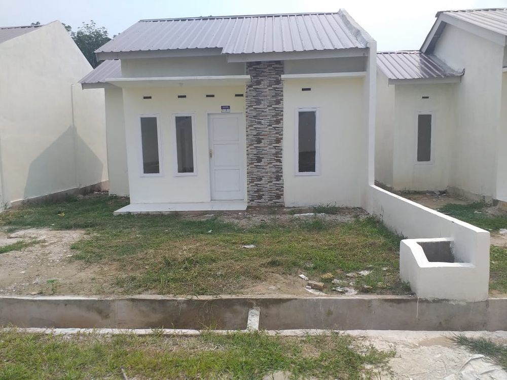 foto tampak rumah tipe 36 perumahan HASANAH RESIDENCE 3