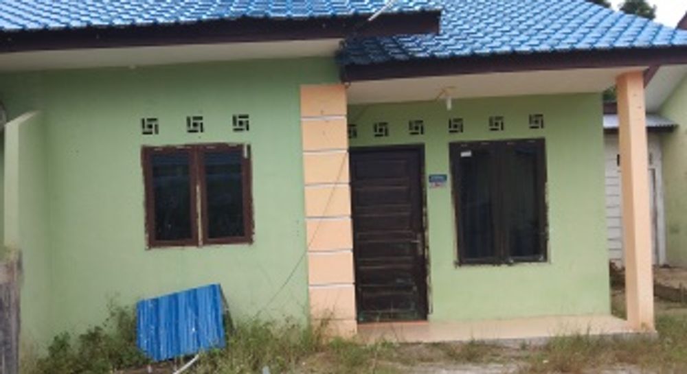 foto tampak rumah tipe 36 perumahan Griya rima melati