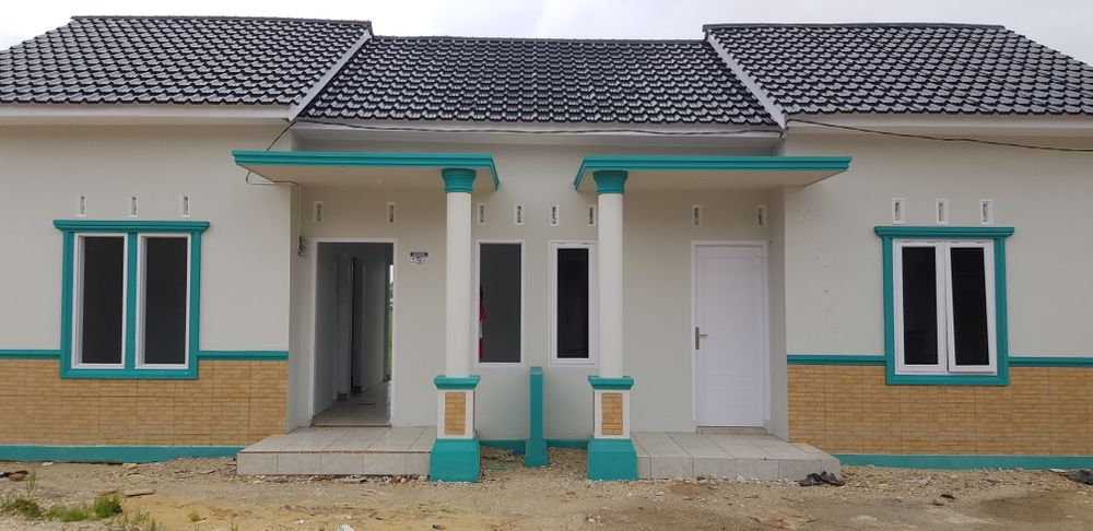 foto tampak rumah tipe 36 perumahan PADEE RESIDENCE