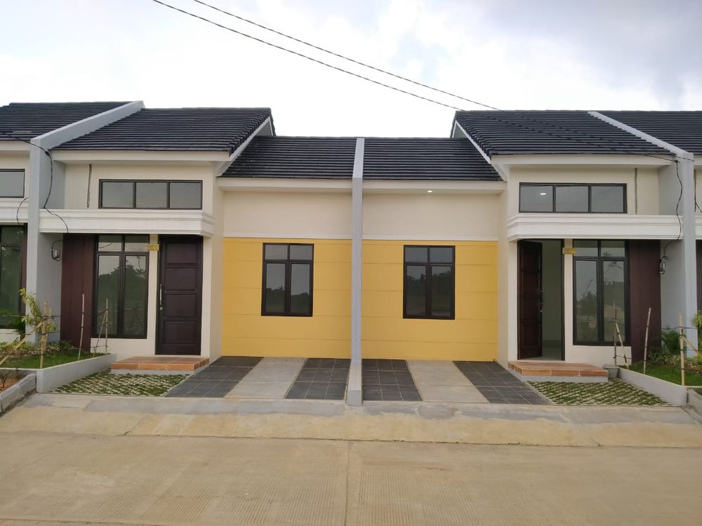 foto tampak rumah tipe 40/ 72 perumahan Boekit Serang Damai Residence
