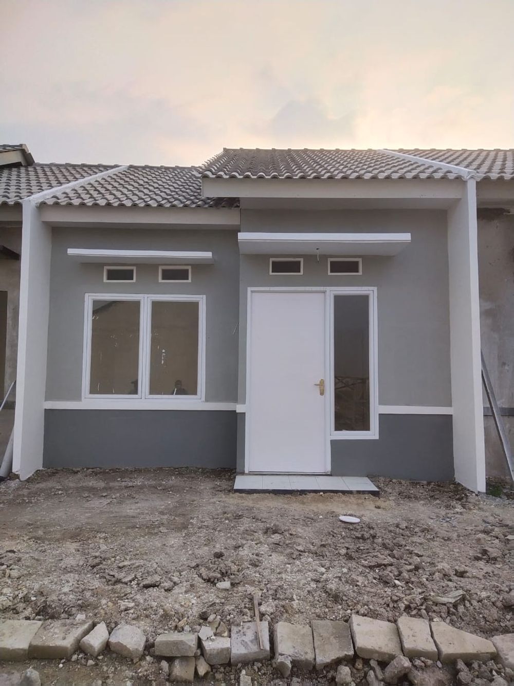 foto tampak rumah tipe Subsidi perumahan PERUMAHAN PONDOK PALMA