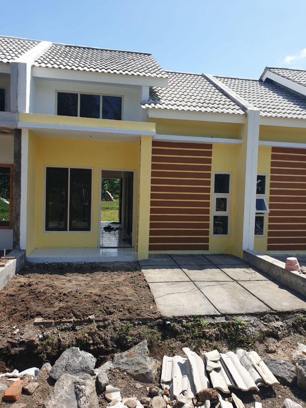 foto tampak rumah tipe 33/60 perumahan NEW KALISAT RESIDENCE