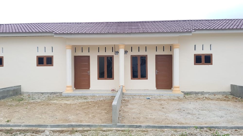 foto tampak rumah tipe 36 perumahan Perumahan Sumber Jaya Indah Tojai 2