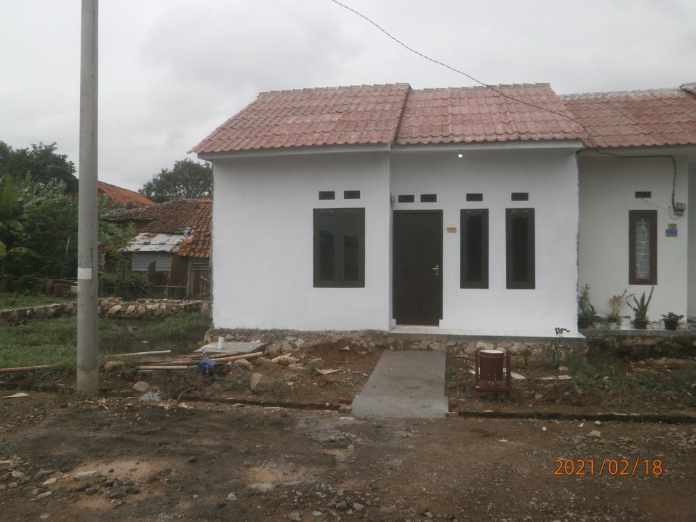 foto tampak rumah tipe Rumah Subsisdi perumahan Griya Abdi Karya