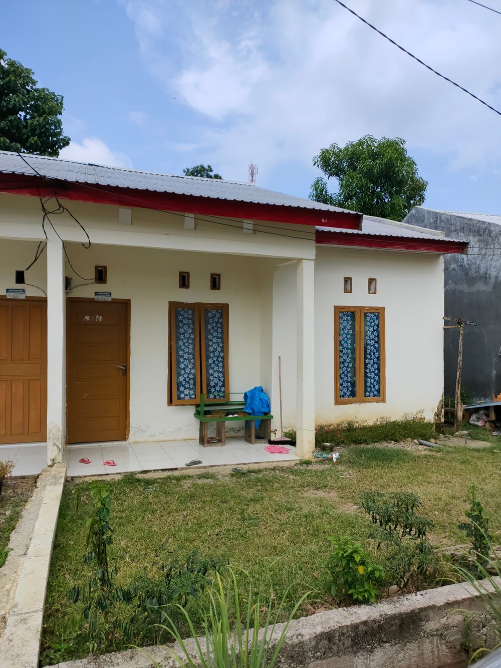 foto tampak rumah tipe 36 perumahan PERUMAHAN AMELIA GARDEN