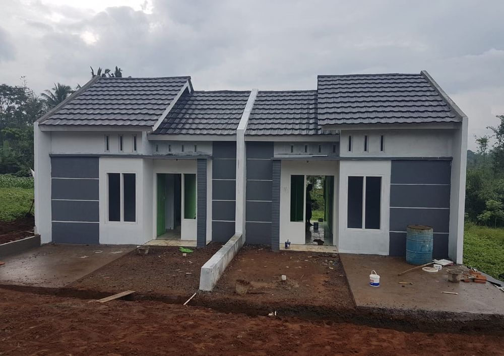 foto tampak rumah tipe 30/60 perumahan SRENDENG GREEN RESIDENCE