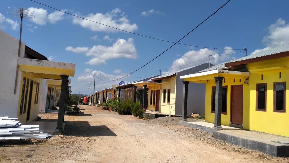 foto tampak rumah tipe Engkel 36/110 perumahan PERUMAHAN BIFA'I PERMAI