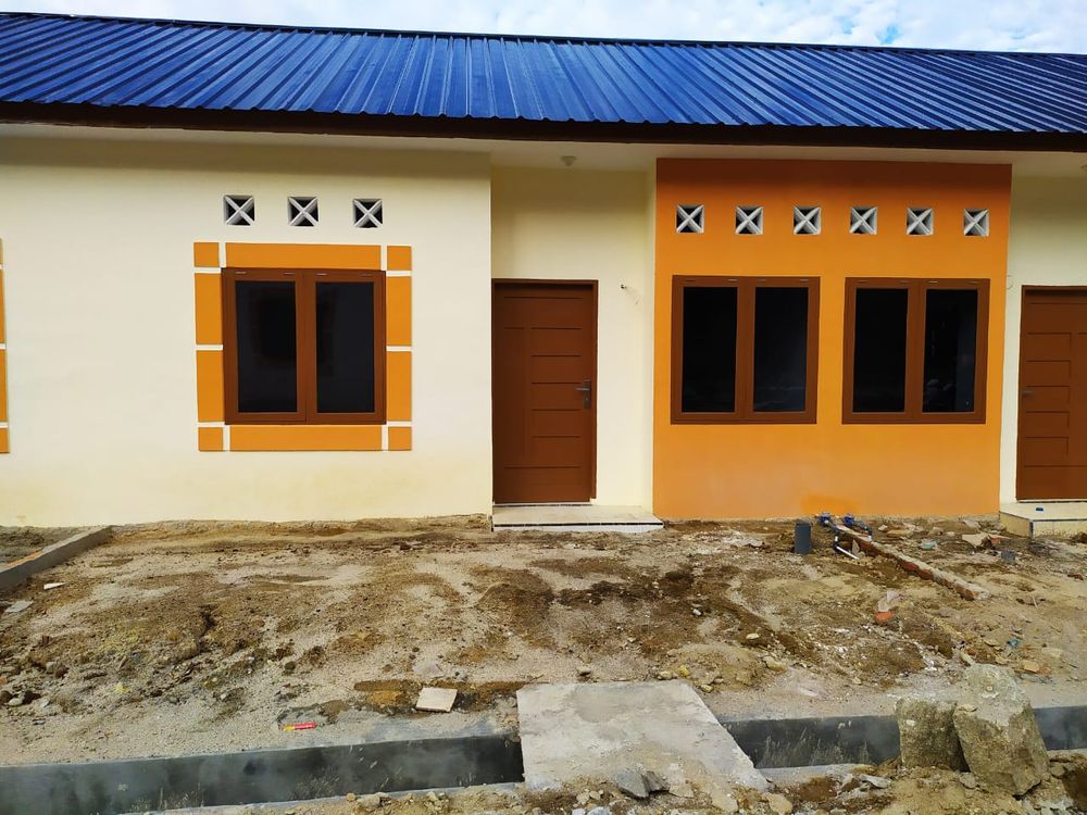 foto tampak rumah tipe 36 perumahan Asido 4